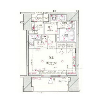 東京都渋谷区桜丘町 賃貸マンション 1K